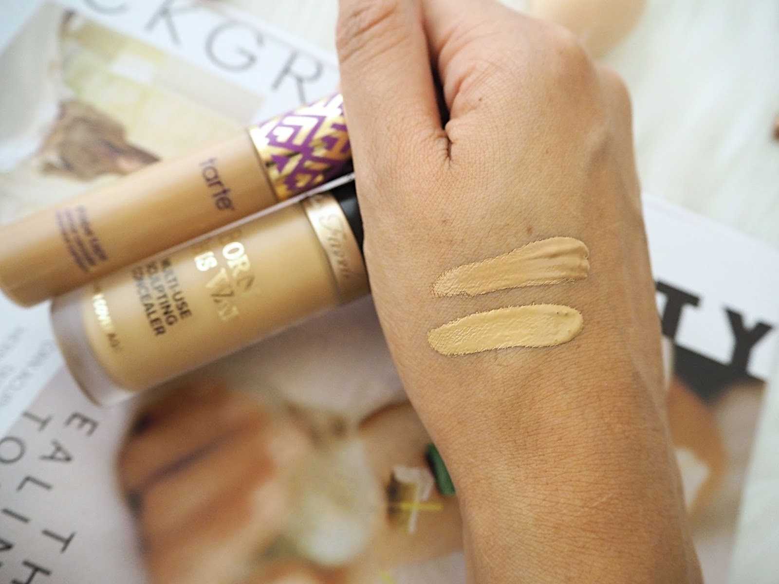 I tested tarte's shape tape concealer and didn't need a touch-up all day