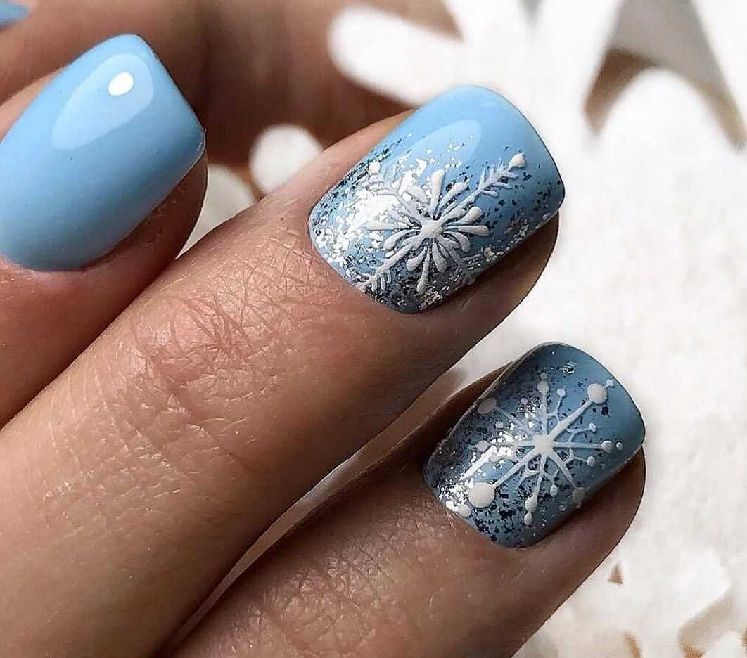 Маникюр зима 2021-2022: модные тенденции, фото новинок, самый красивый зимний дизайн ногтей