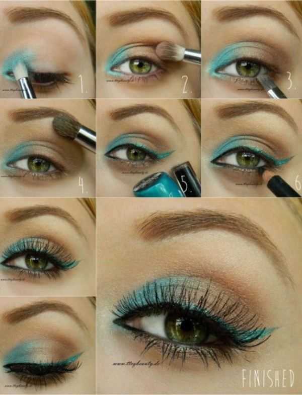 Мастер-класс макияжа для зеленых глаз