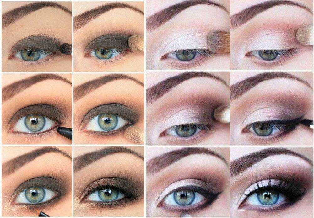 Как сделать макияж глаз в серых тонах  пошаговая фотосхема от профессионального визажиста Макияж глаз в серых тонах  это просто