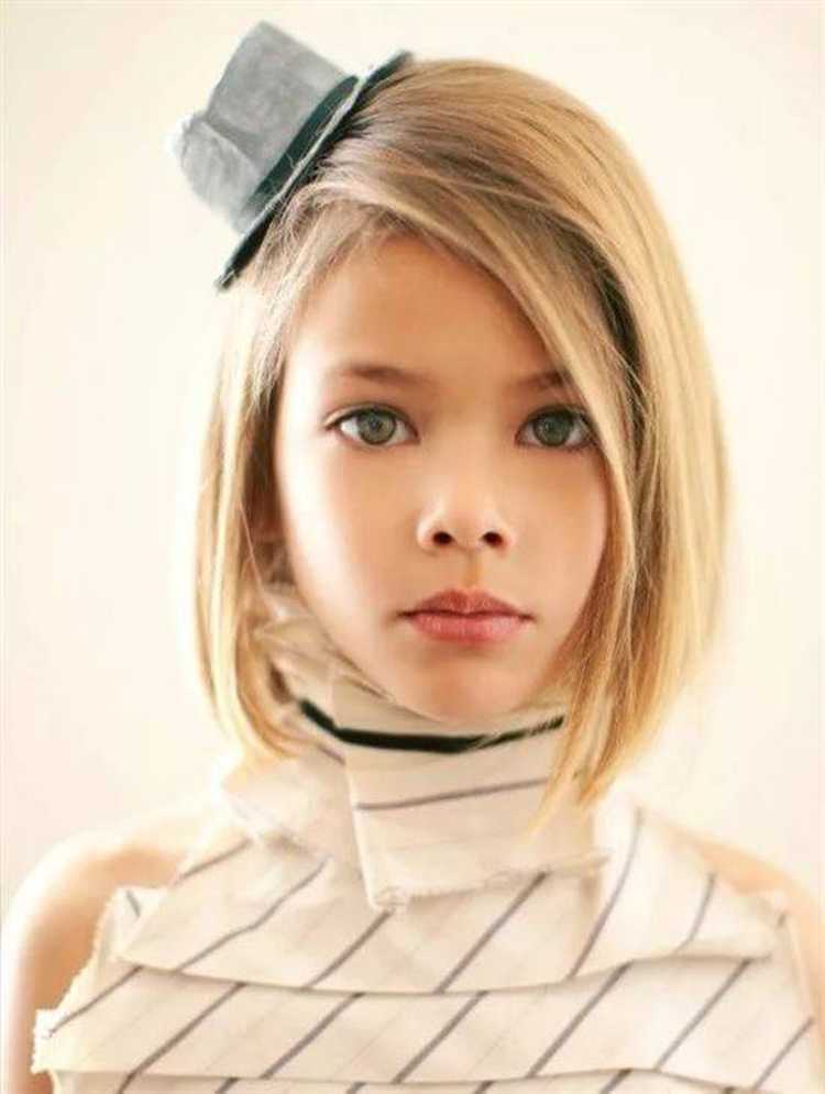 Короткие стрижки для девочек 11 лет фото модные