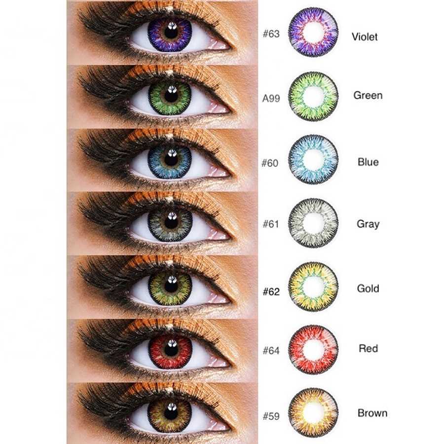 Линзы на алиэкспресс: как выбрать цветные линзы для глаз