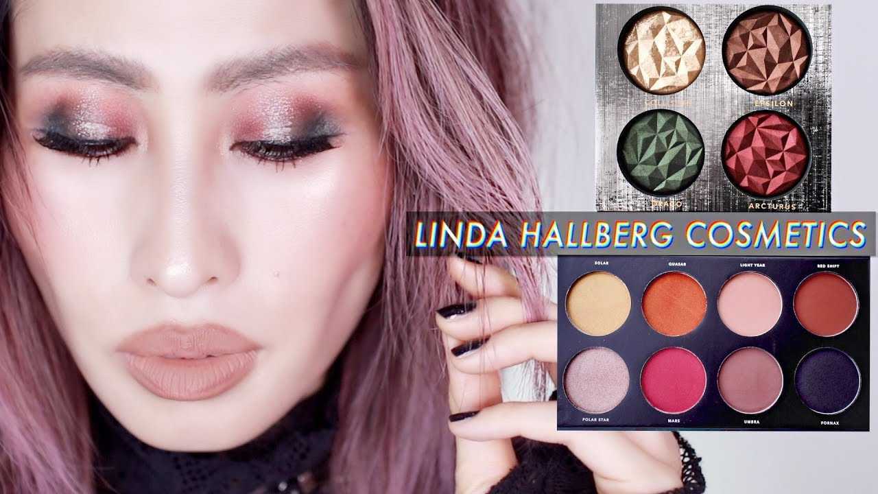 Linda hallberg metallic mysteries eyeshadow quad review & swatches