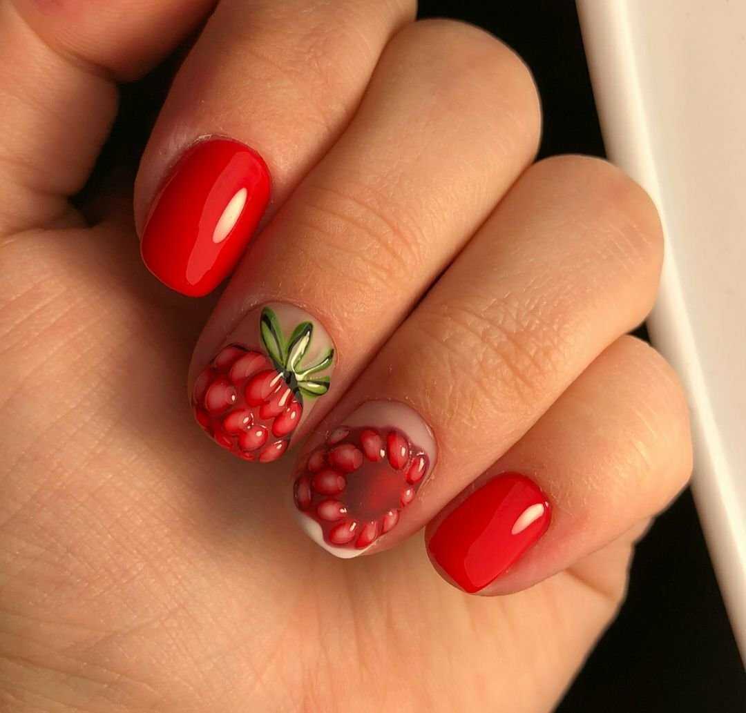 Фрукты и ягоды на ногтях фото 2022 идеи дизайна - модный журнал