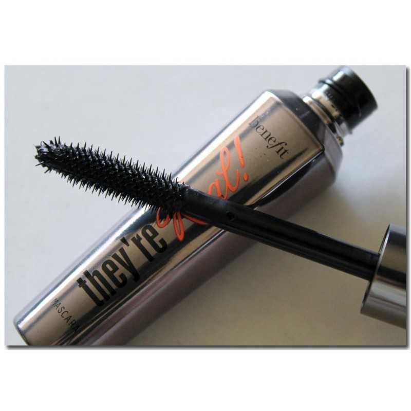 Beauty maze: отзыв. удлиняющая тушь для ресниц they're real! от benefit
