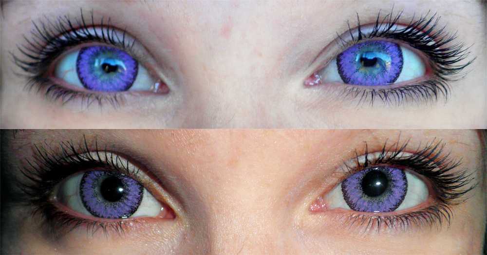 Как подбирать цветные линзы для глаз?